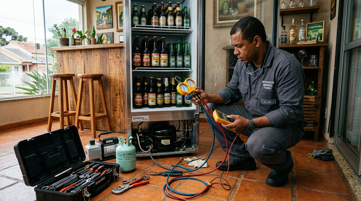 Conserto de Cervejeira em Governador Valadares‑MG